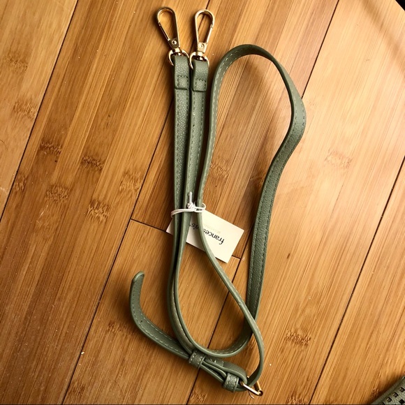 Francesca’s Harlow Olive Perforated Crossbody bag - Picture 12 of 12